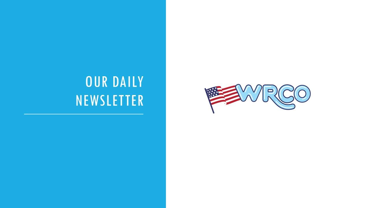 Wednesday WRCO WRCE Newsletter