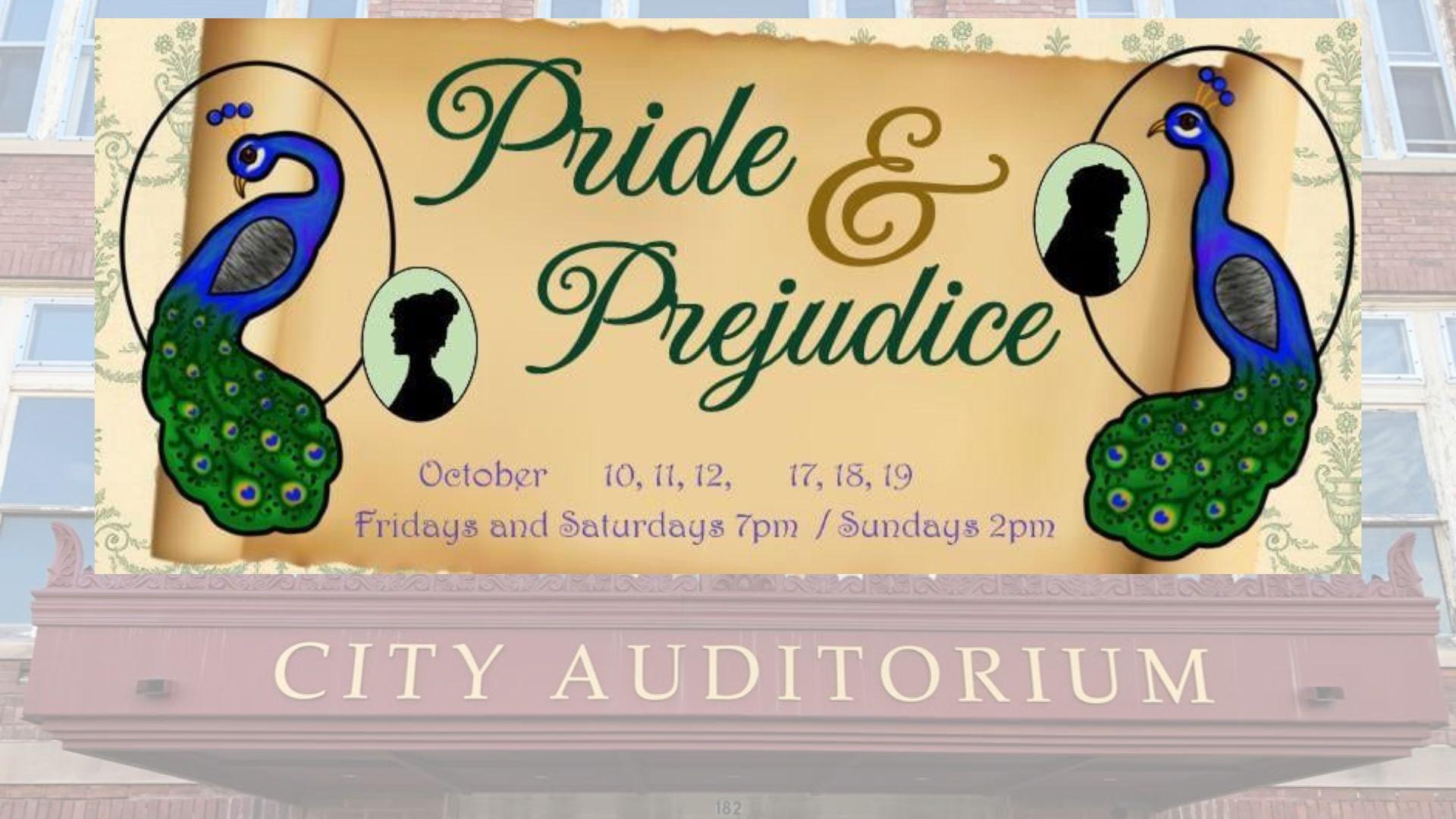 Pride and Prejudice set to open at The City Auditorium