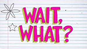 Wait, what happened this week?